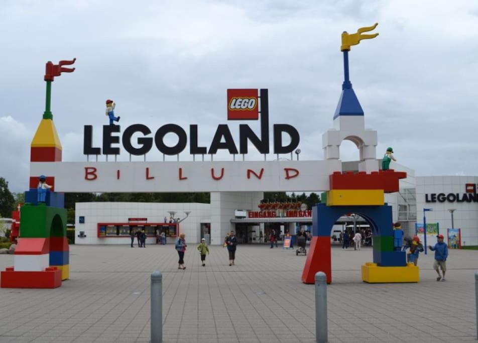 Mindedalen - Idyl Taet Pa Alt Og Helt I Fred Lägenhet Billum Exteriör bild